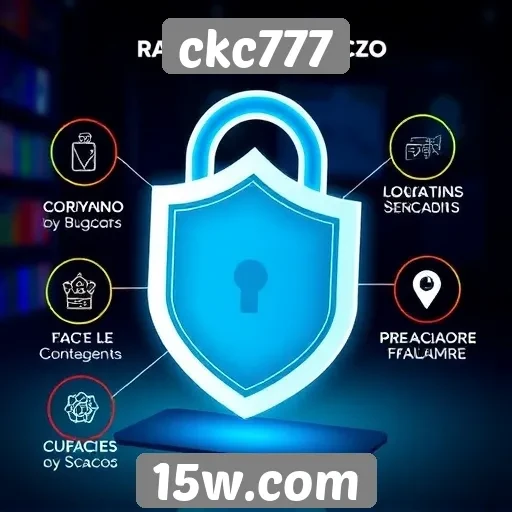 Recursos de segurança no site ckc777